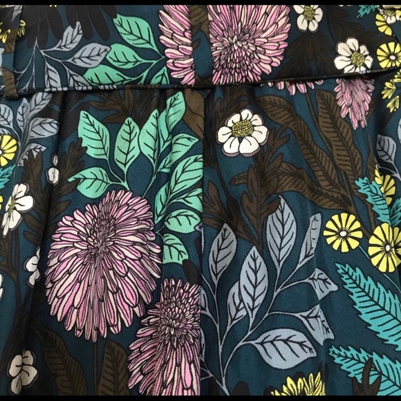 NWT J.Crew Abigail Borg silk wide leg pants - Picture 8 of 10